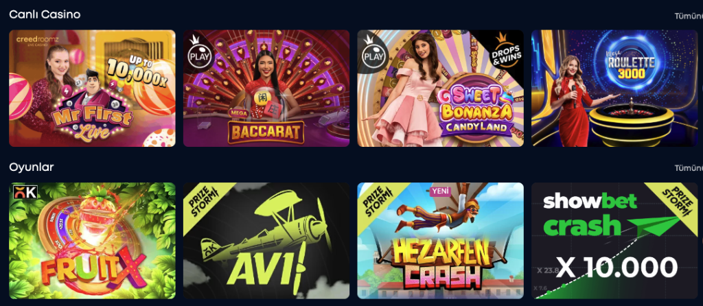 Showbet Bahis ve Casino